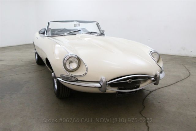 1968 White Jaguar XK