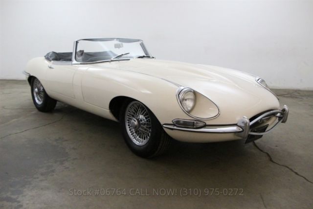 1968 White Jaguar XK