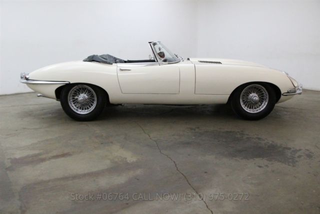 1968 White Jaguar XK