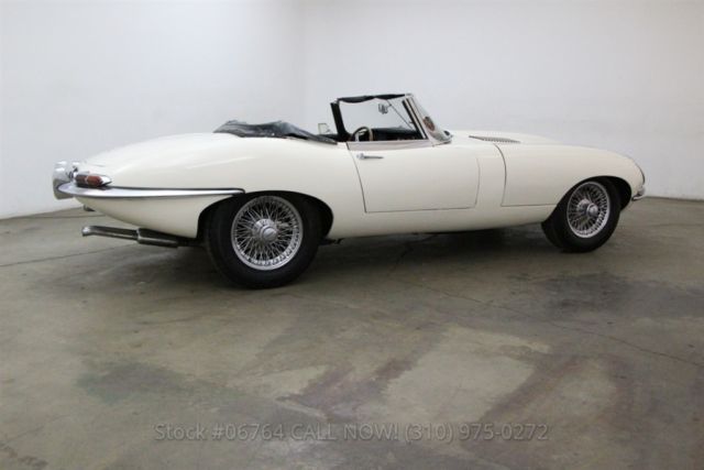 1968 White Jaguar XK