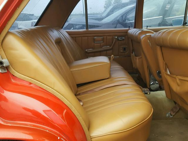 1968 Red Mercedes-Benz S-Class Sedan