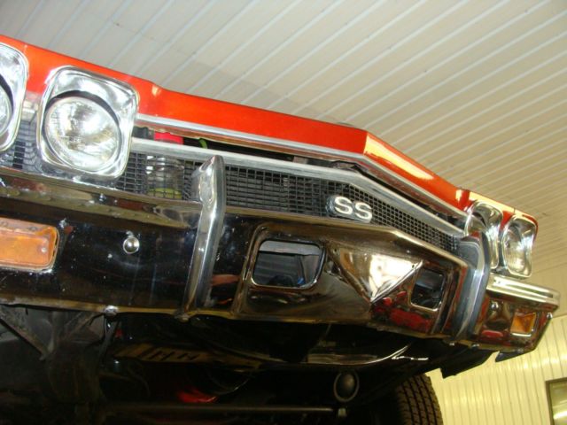 1968 Orange Chevrolet El Camino El Camino