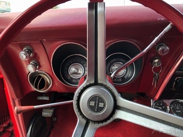 1968 Red Chevrolet Camaro