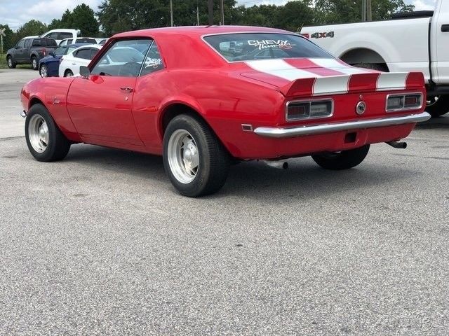 1968 Red Chevrolet Camaro