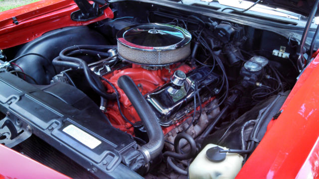 1968 Red Chevrolet Chevelle Coupe