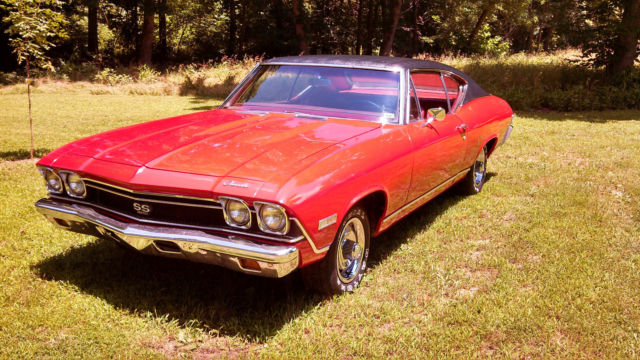 1968 Red Chevrolet Chevelle Coupe