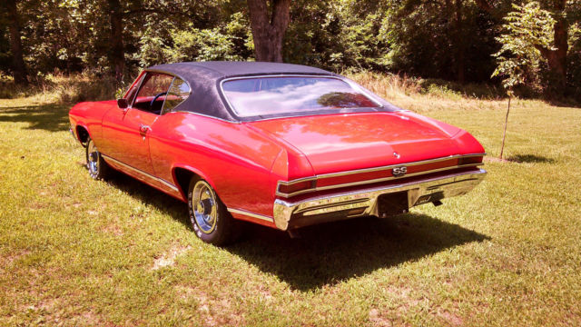 1968 Red Chevrolet Chevelle Coupe