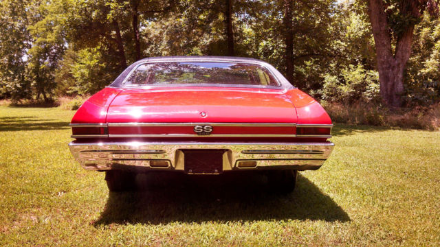 1968 Red Chevrolet Chevelle Coupe