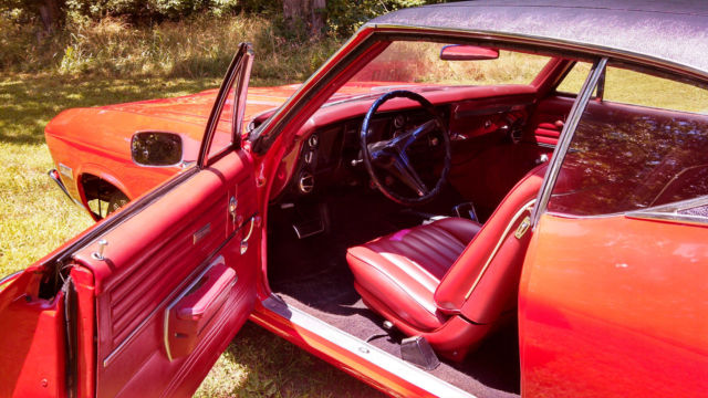 1968 Red Chevrolet Chevelle Coupe