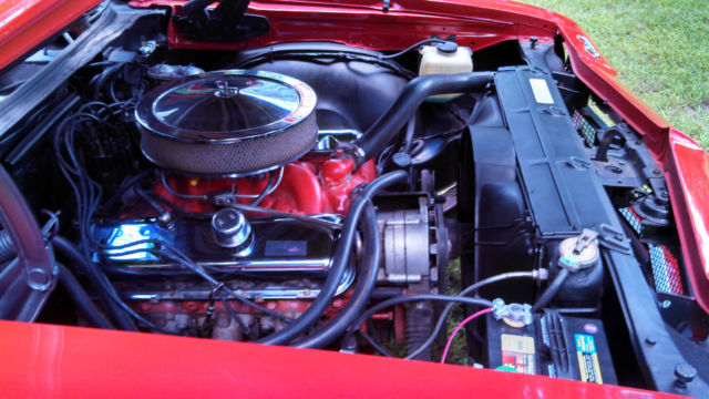 1968 Red Chevrolet Chevelle Coupe