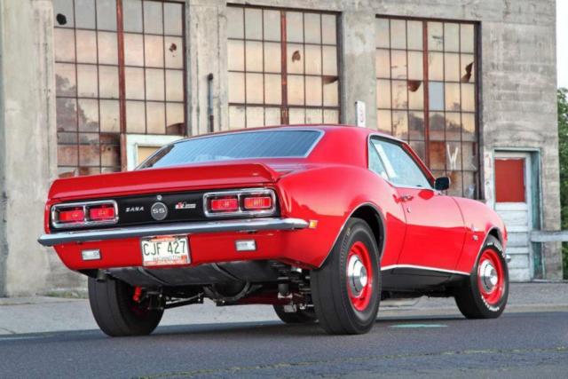 1968 Red Chevrolet Camaro Coupe