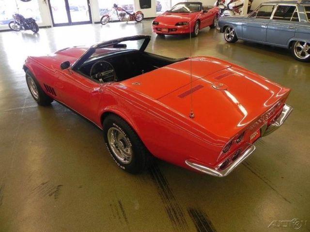 1968 Red Chevrolet Corvette