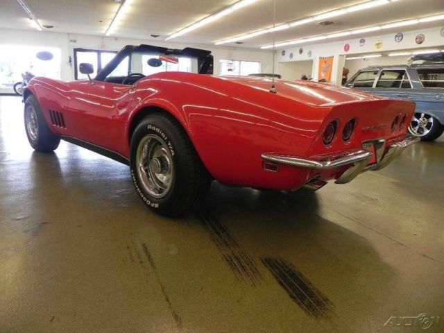 1968 Red Chevrolet Corvette