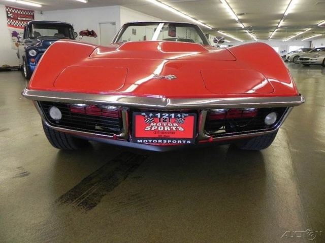 1968 Red Chevrolet Corvette