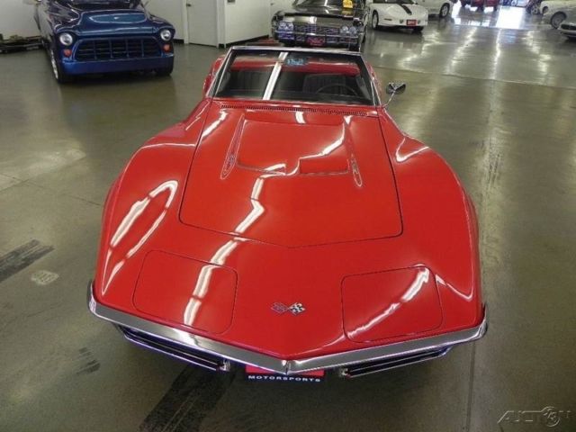 1968 Red Chevrolet Corvette