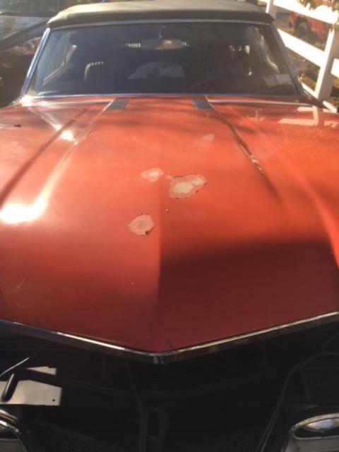 1968 Red Oldsmobile 442 Convertible