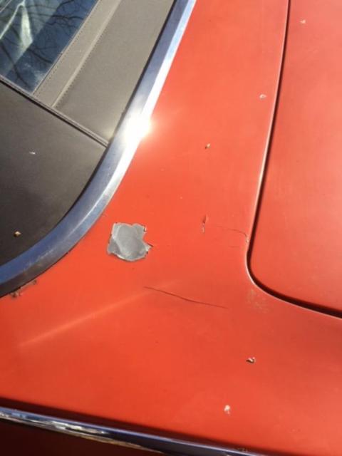 1968 Red Oldsmobile 442 Convertible