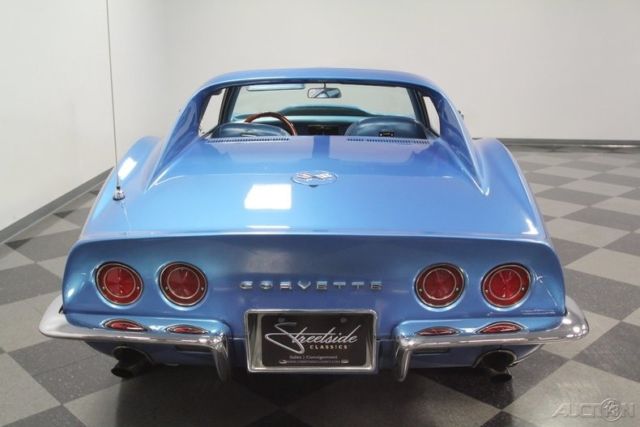 1968 Blue Chevrolet Corvette