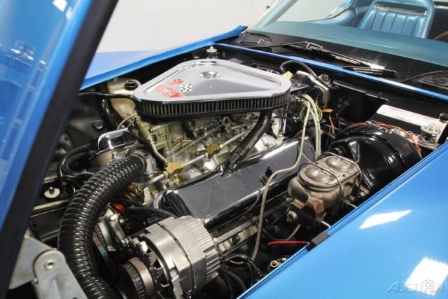1968 Blue Chevrolet Corvette