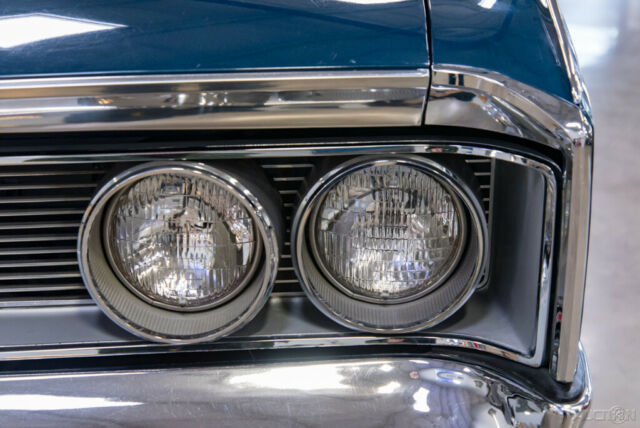 1968 Blue Dodge Polara Sedan