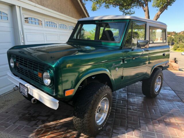 1968 Green Ford Bronco SUV