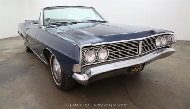 1968 Blue Ford Galaxie