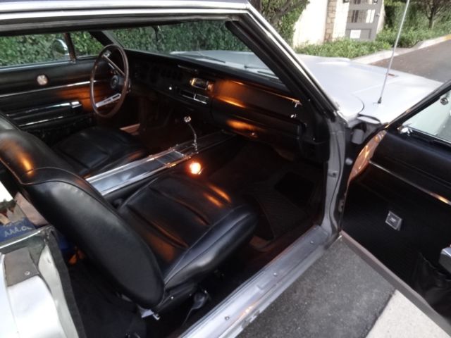 1968 Silver Dodge Charger Coupe