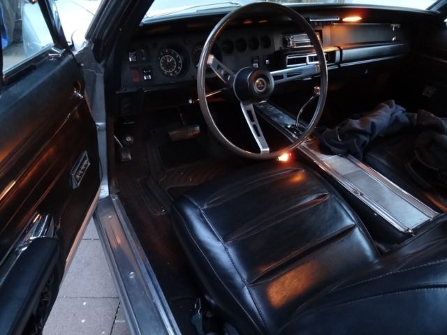 1968 Silver Dodge Charger Coupe