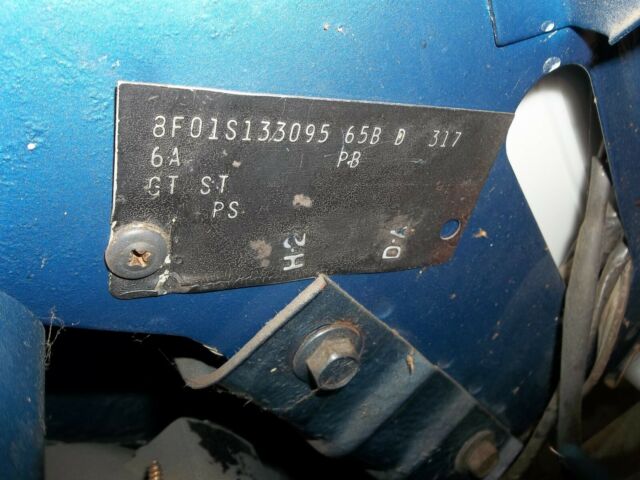 1968 acopoco blue Ford Mustang Coupe