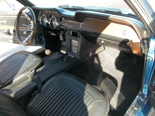 1968 acopoco blue Ford Mustang Coupe