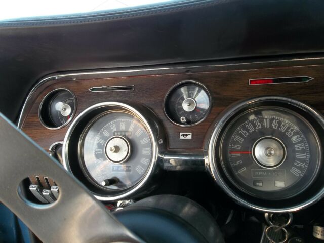 1968 acopoco blue Ford Mustang Coupe