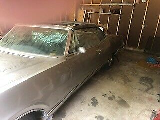 1968 Gray Oldsmobile Ninety-Eight Convertible