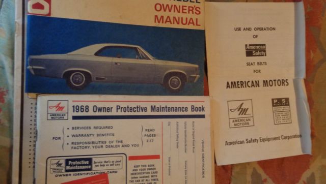 1968 White AMC Other Convertible