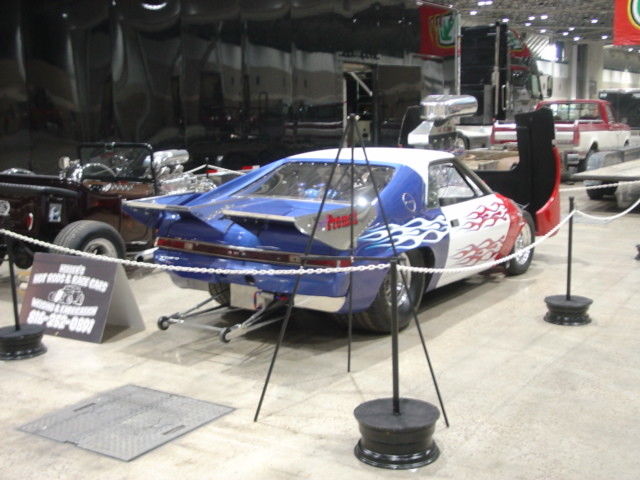 1968 RED WHITE BLUE AMC AMX Coupe