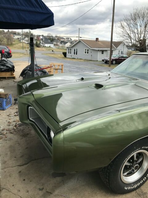 1968 Green Pontiac GTO Sedan