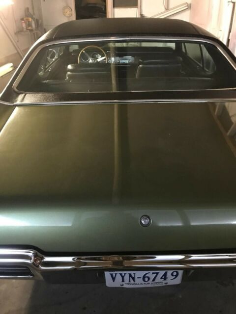 1968 Green Pontiac GTO Sedan
