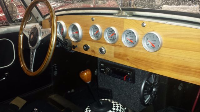 1968 White Austin Healey Sprite Convertible