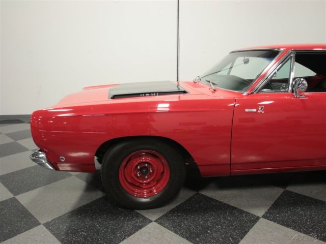 1968 Red Plymouth Road Runner
