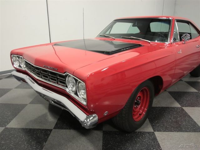 1968 Red Plymouth Road Runner