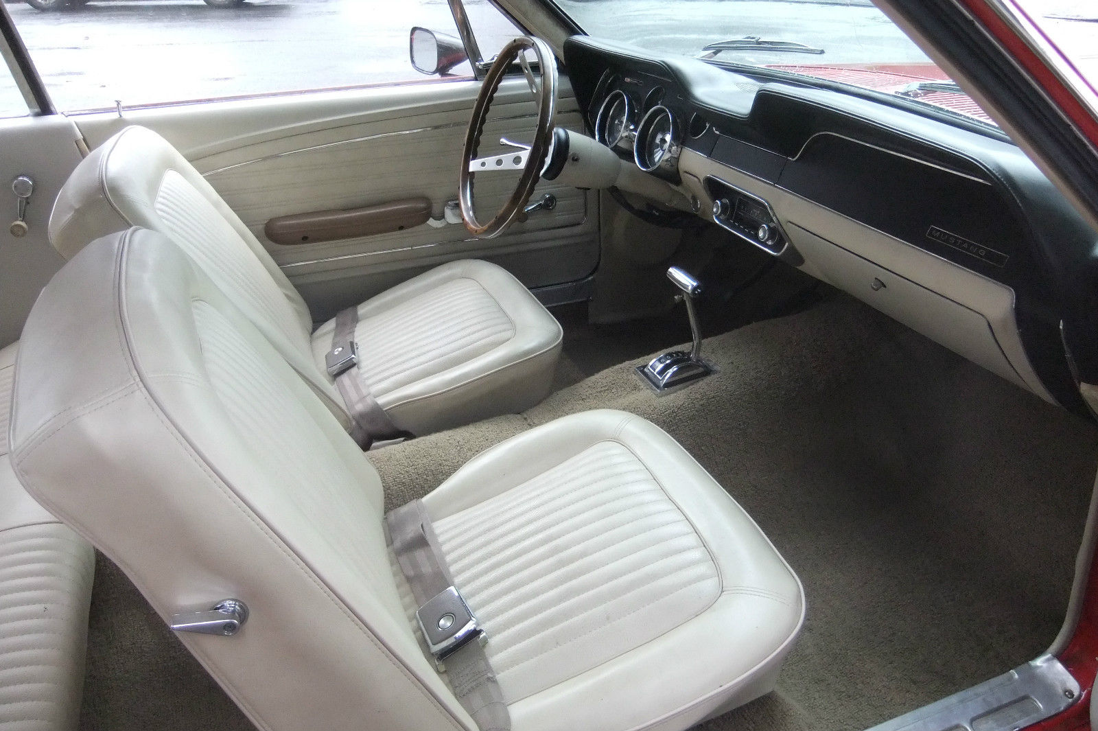 1968 Red Ford Mustang Coupe