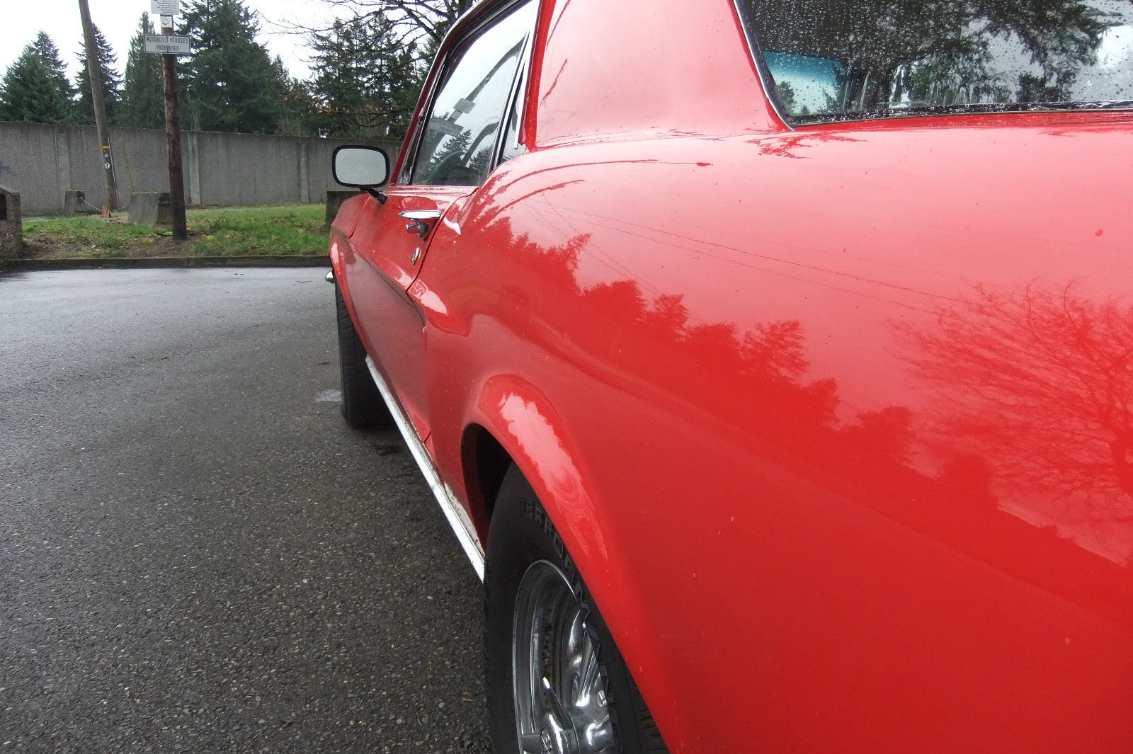 1968 Red Ford Mustang Coupe