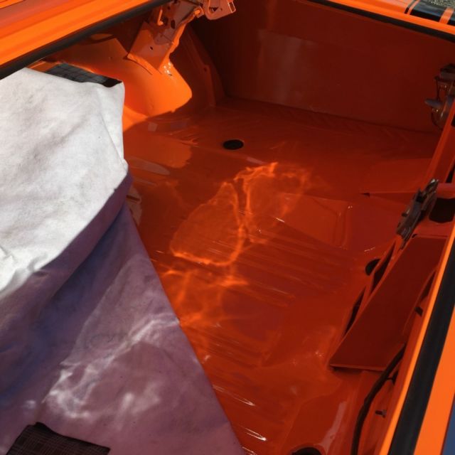 1968 Tiger Orange Dodge Charger Coupe