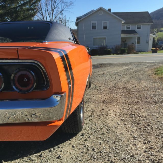 1968 Tiger Orange Dodge Charger Coupe