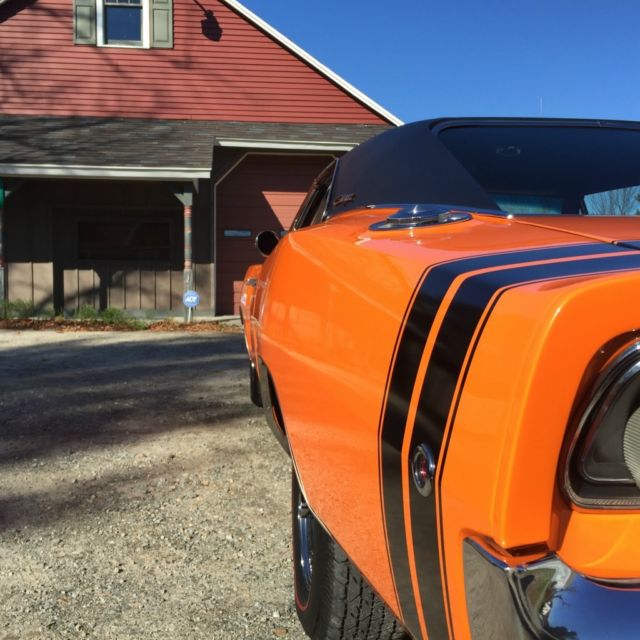 1968 Tiger Orange Dodge Charger Coupe