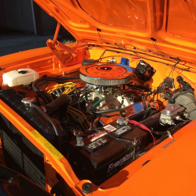 1968 Tiger Orange Dodge Charger Coupe