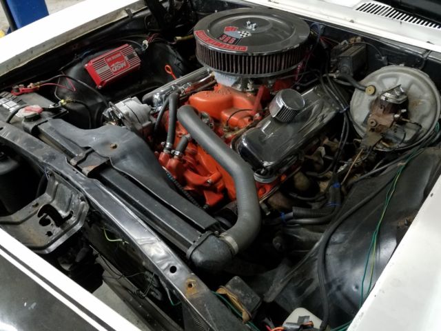 1968 White Chevrolet Camaro Coupe