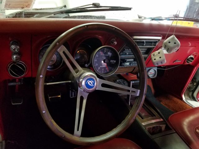 1968 White Chevrolet Camaro Coupe