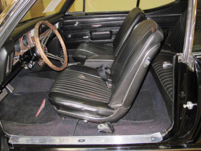 1968 Black Pontiac GTO