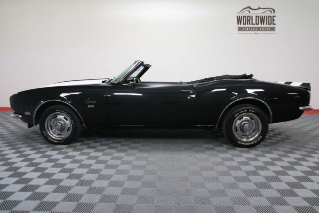 1968 Black Chevrolet Camaro