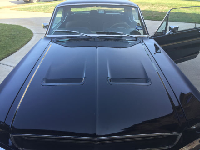 1968 Black Ford Mustang Coupe